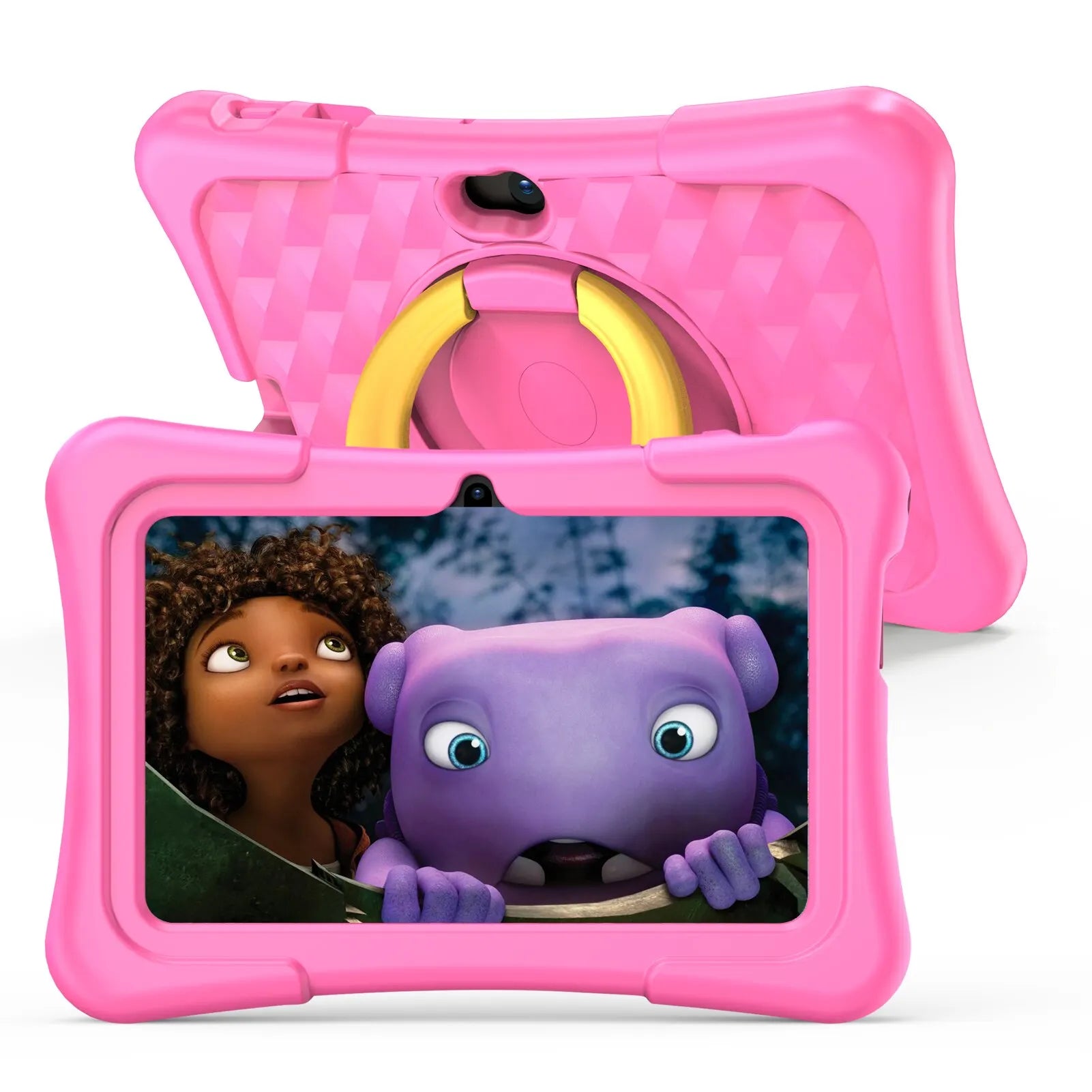 EduPlay – Tablet infantil de 7 polgadas Android 11, 32GB con cámara dual e funda protectora resistente a golpes