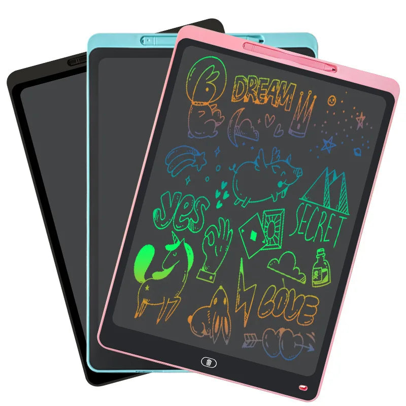 Scriblio – LCD schrijftablet 8.5 inch herbruikbaar – kids & onderweg