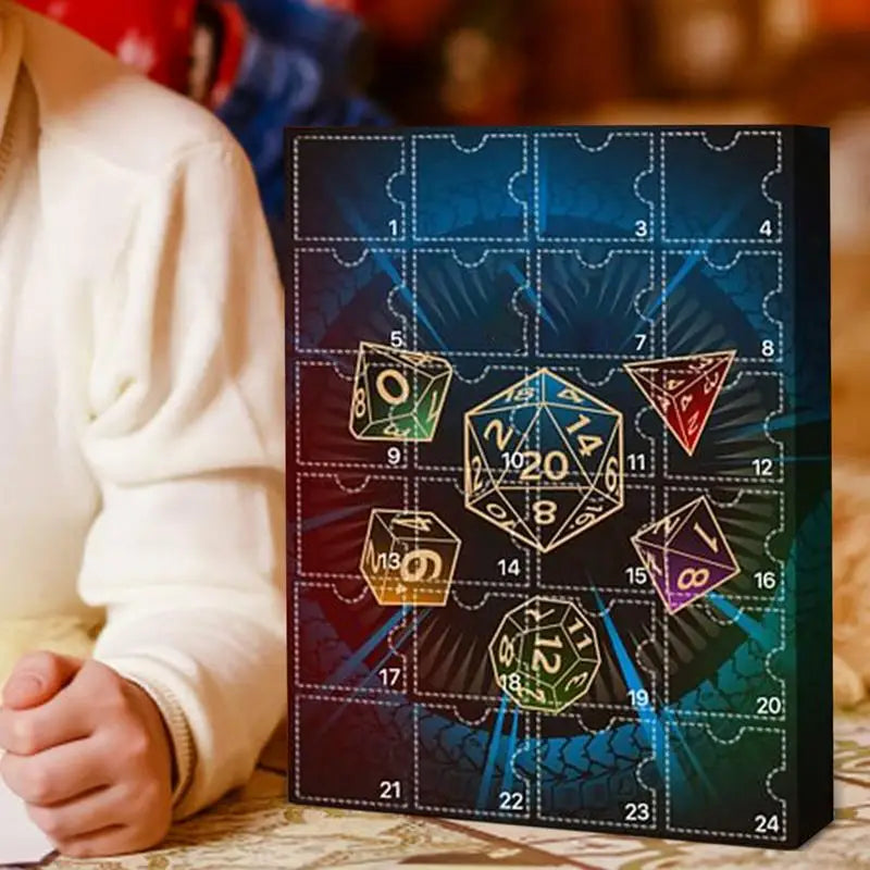 MiniJoy Calendario dell'Avvento – calendario di 24 giorni con miniature sorprese e decorazioni natalizie creative