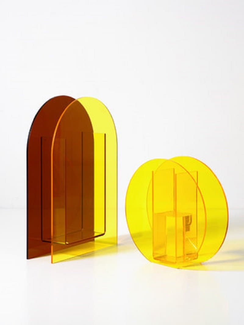 Liora Vaas – Organizador de escritorio acrílico, deseño colorido e multifuncional