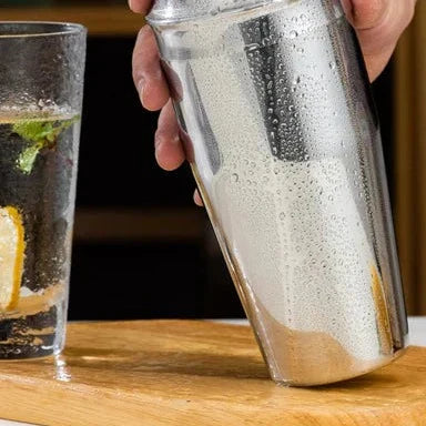 BarCraft Conjunto de Cocktails – Conjunto de Shakers em Aço Inoxidável de 10 Peças para Casa