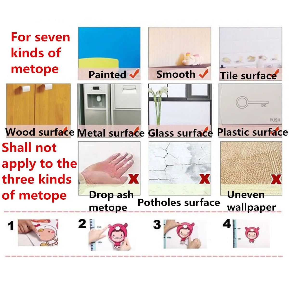 Pizarra magnética de magnesio – Autoadhesiva 45×100 cm pizarra de xiz para nenos e aula