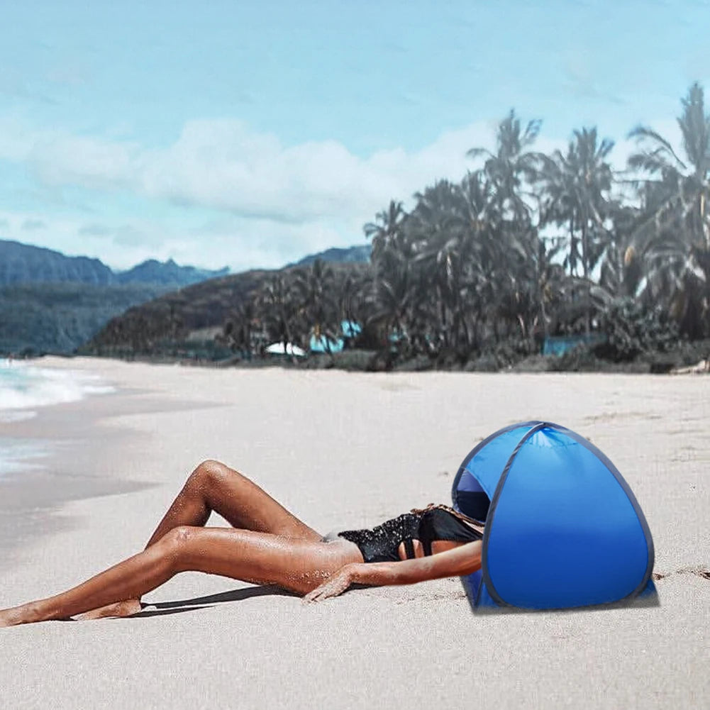 pop up tent strand Mini Pop-Up Beach – Compact Sunshade Tent with UV Protection Promo Chaise De Camping Steppenwolf Pedal Pins:Titanium Gold