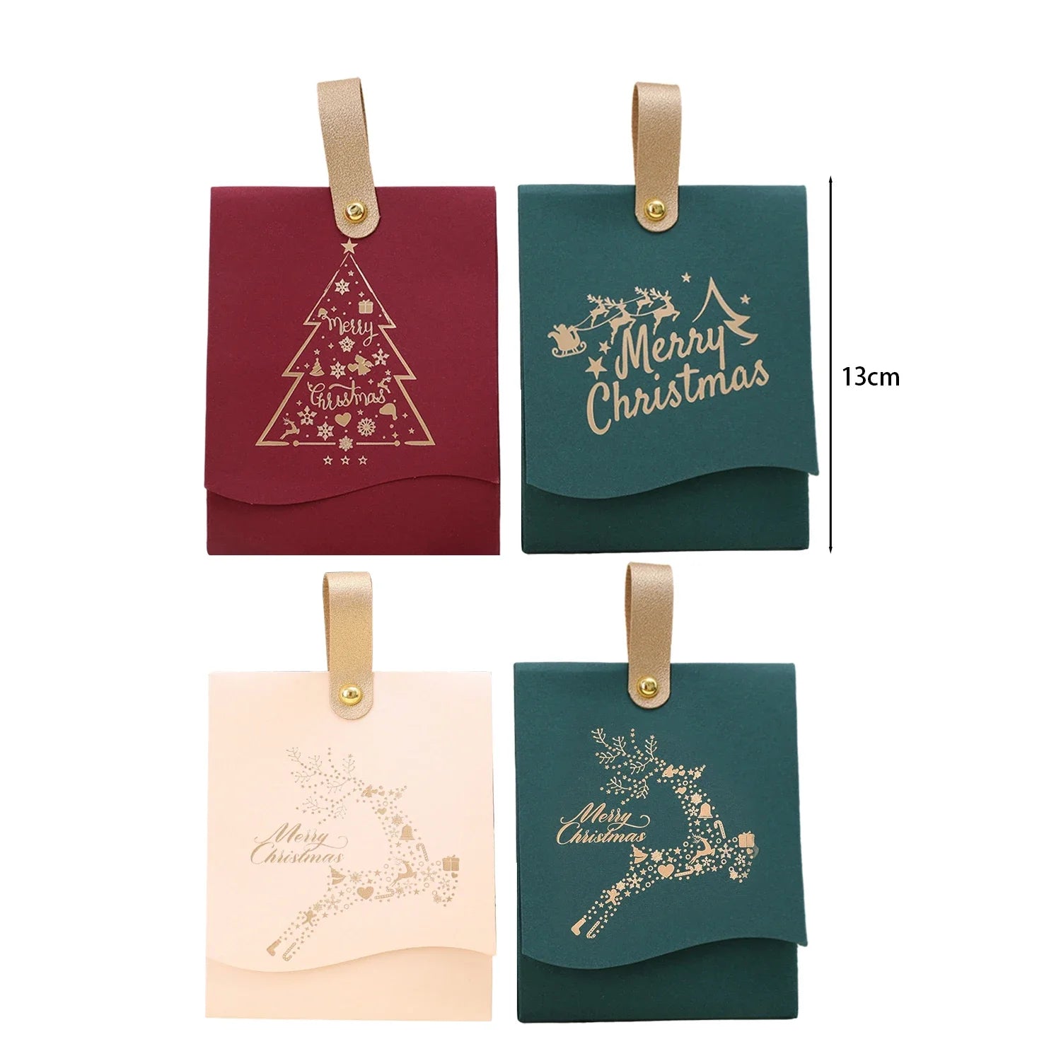 Mini Geschenkdozen voor Snoep en Koekjes - Set van 4/8/12/20, Vrolijke Kleuren 6