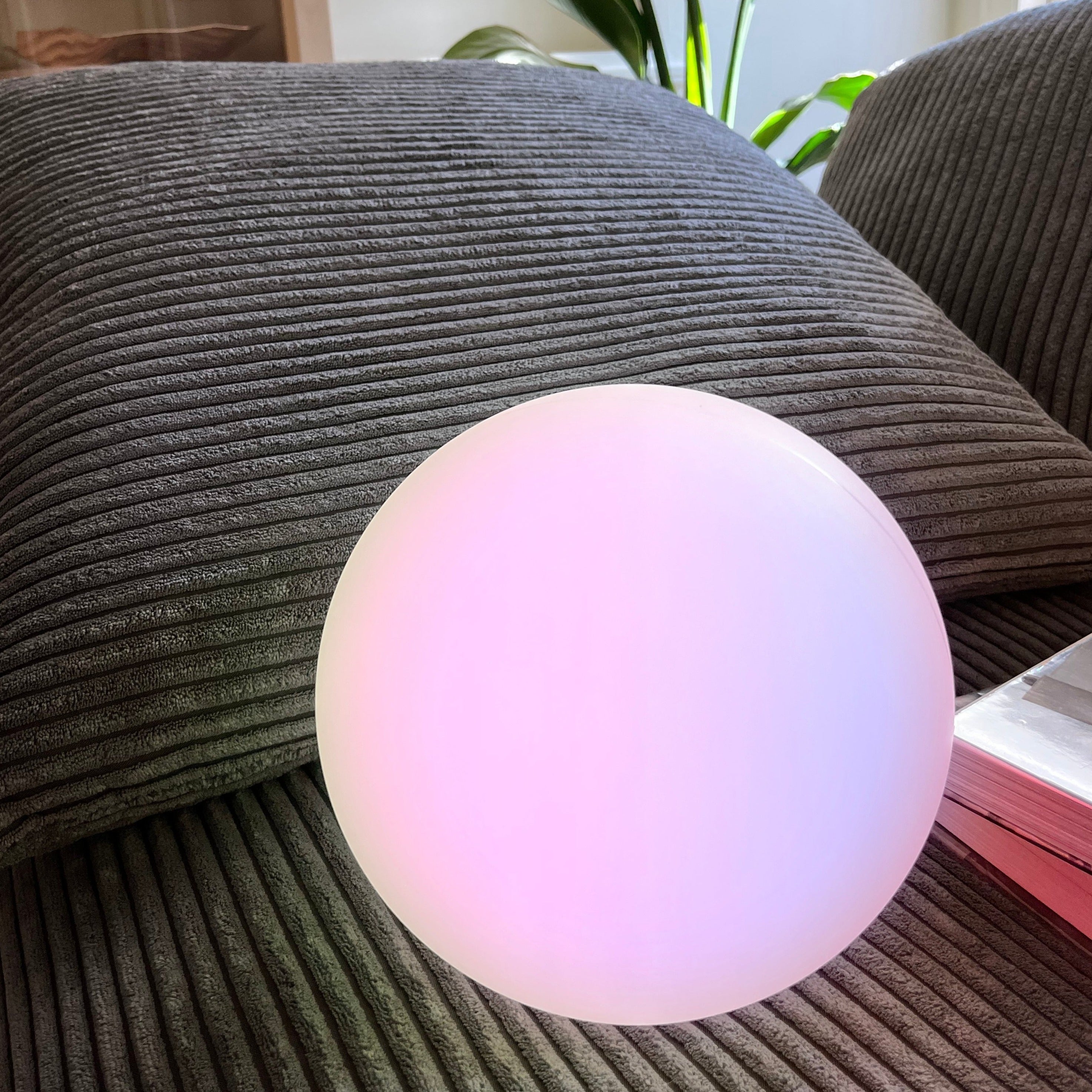 Lunava LED Candeeiro de Mesa – Sem Fios, Recarregável & Iluminação de 16 Cores