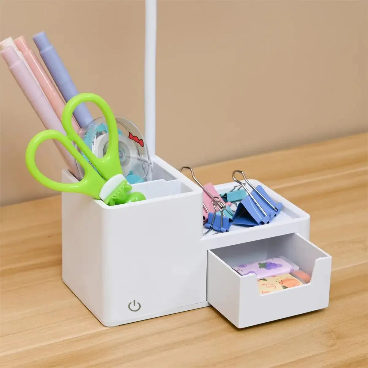 Brilora – Llum d'escriptori LED plegable recarregable amb tacte i 3 nivells de regulació