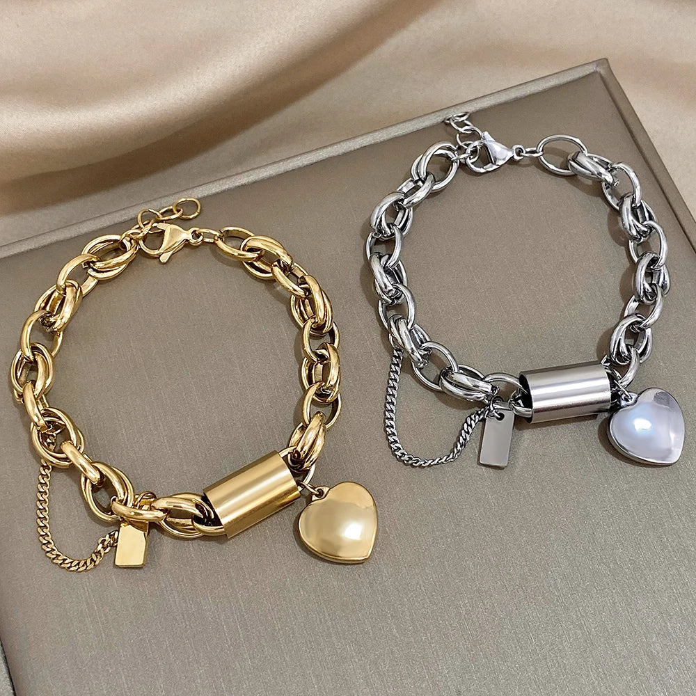 Auristé Bedelarmband – Vergulde Roestvrijstalen Armband voor Vrouwen, Hypoallergeen & Tijdloos Elegant