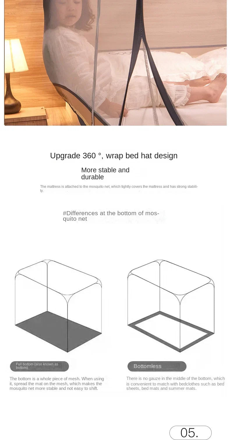 Mosquitera SkyShield – Gris estrellat, Sense instal·lació, Interior i exterior