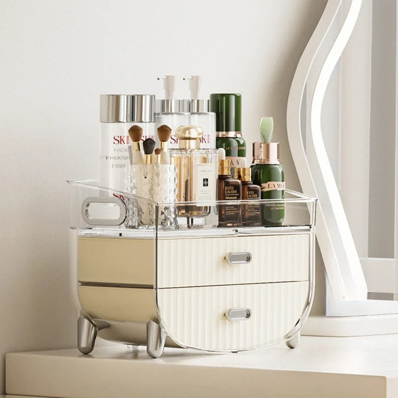 Lumora – Transparante Lade Organizer met Deksel voor Make-up & Sieraden