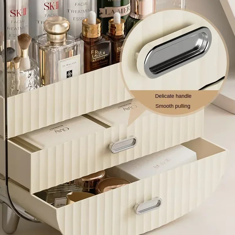 Lumora – Transparante Lade Organizer met Deksel voor Make-up & Sieraden