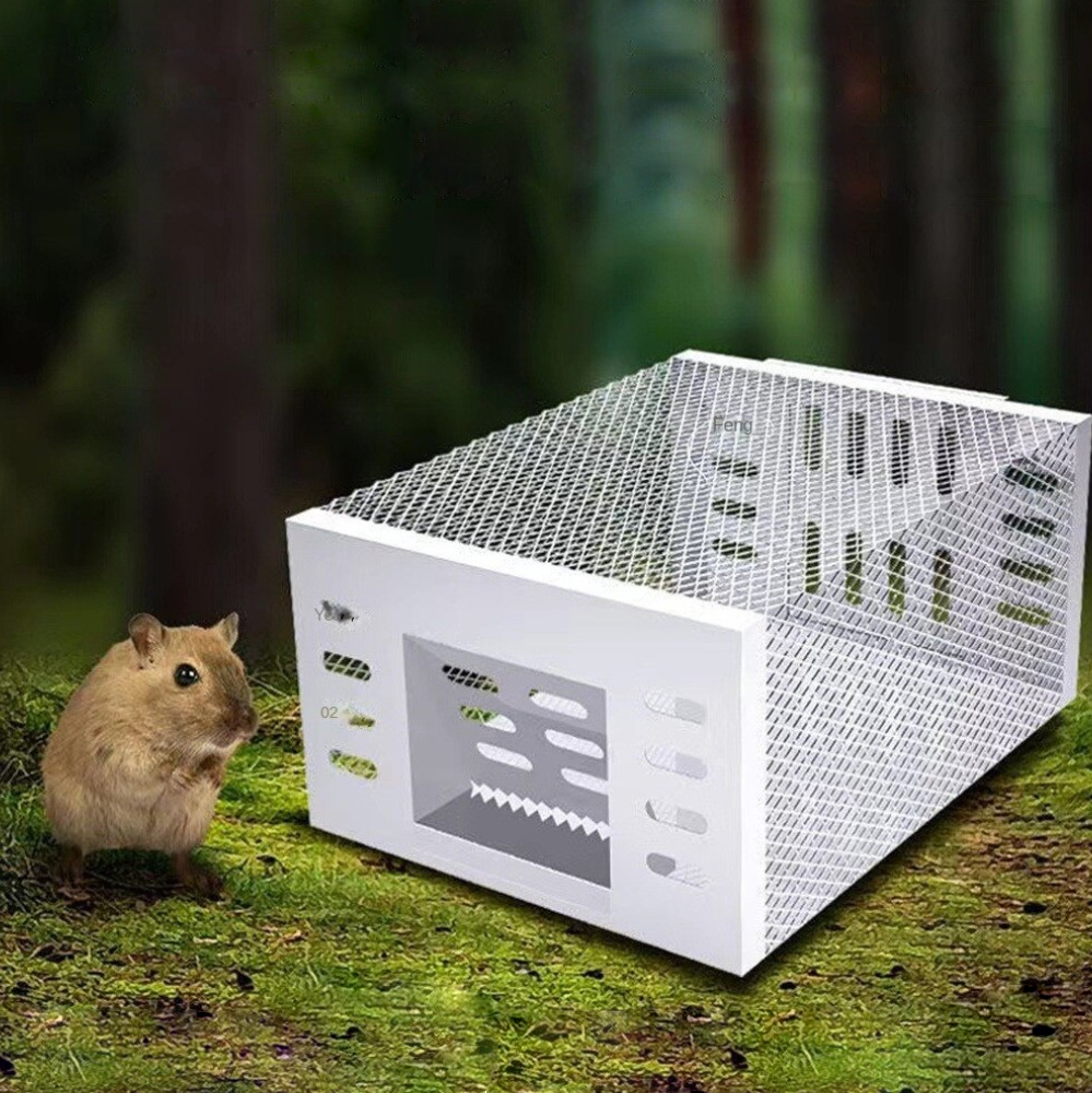 Trampa per a ratolins Vermex humana – galvanitzada i reutilitzable per a interior i exterior