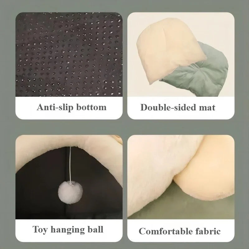 Furora – Casa para Gatos Quente & Removível – Para Gatos e Cães Pequenos