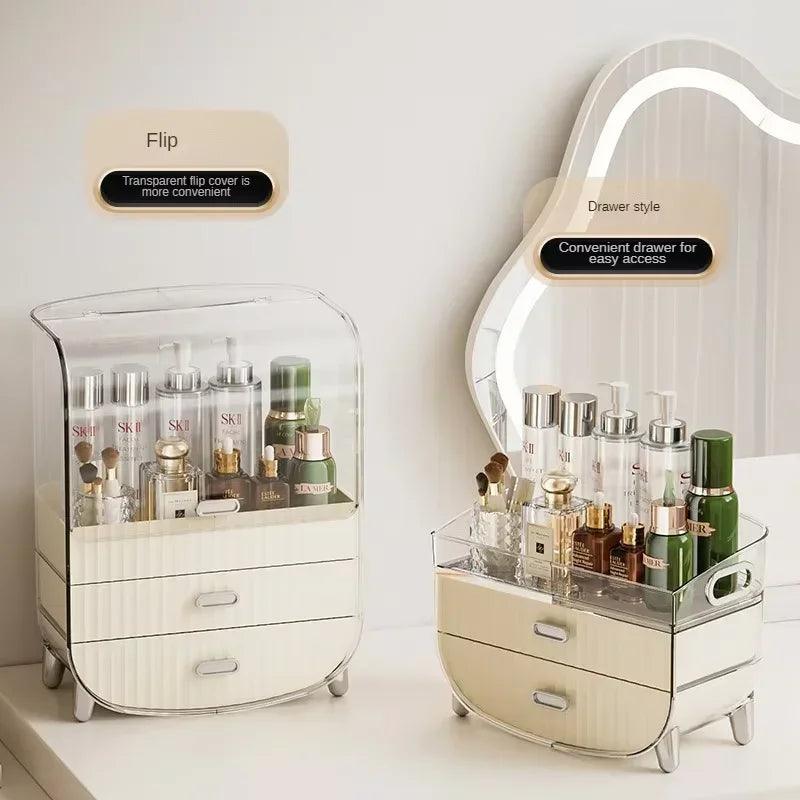 Lumora – Transparante Lade Organizer met Deksel voor Make-up & Sieraden