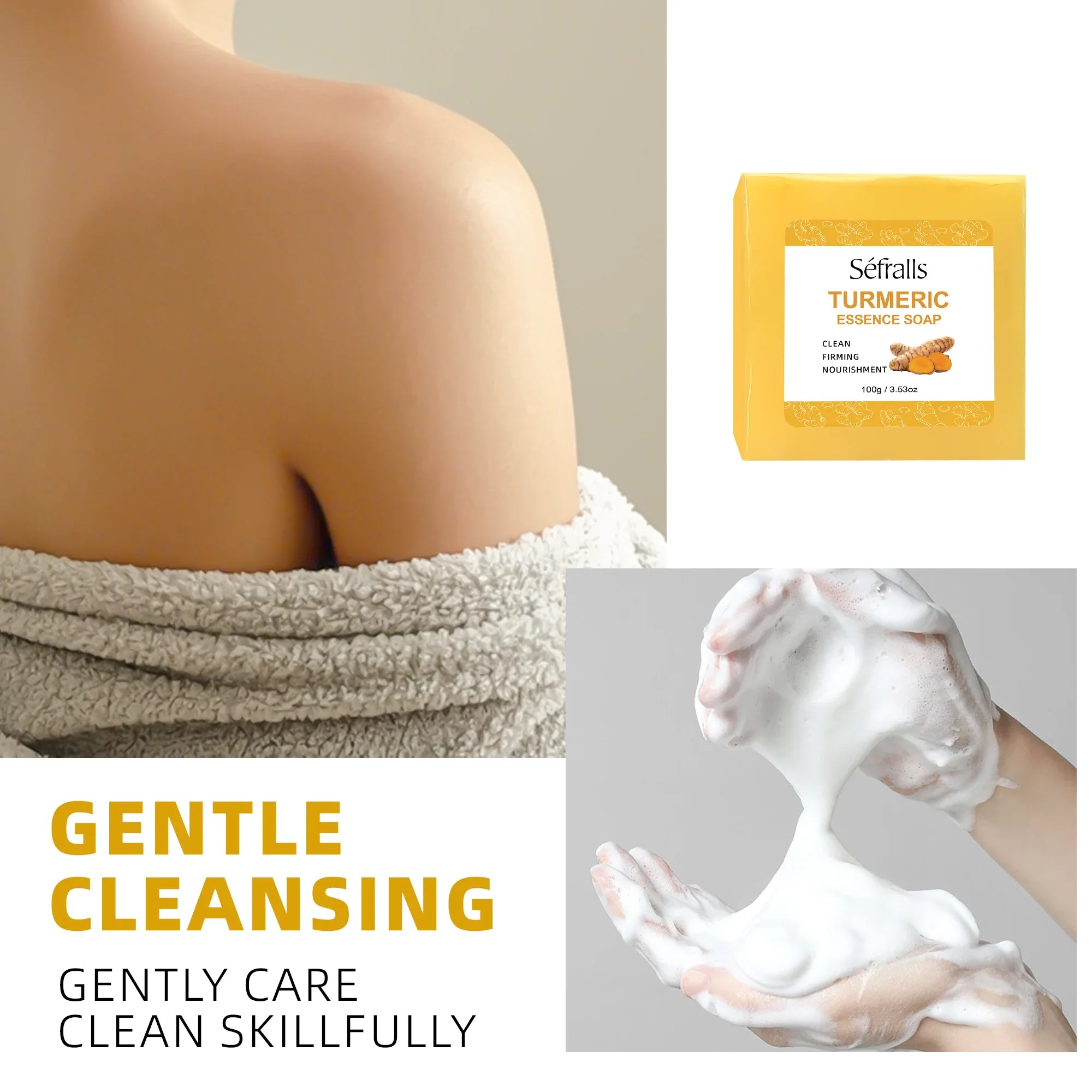 Nuvéra – Kurkuma Skincare Set 3-delig Hydraterend & Verstevigend