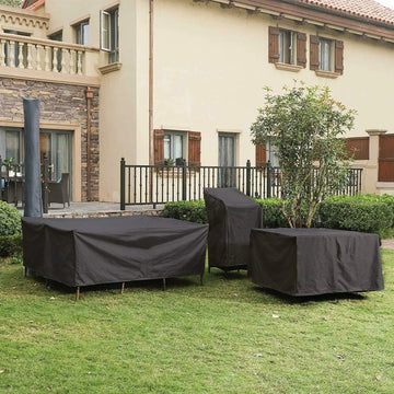 WeerGuard Copertura per mobili da giardino – Poliestere impermeabile e resistente ai raggi UV