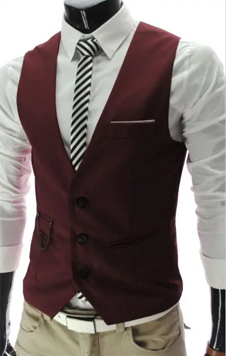 Moderno Heren Vest – Slim Fit, Elegant & Comfortabel voor Formele en Casual Gelegenheden