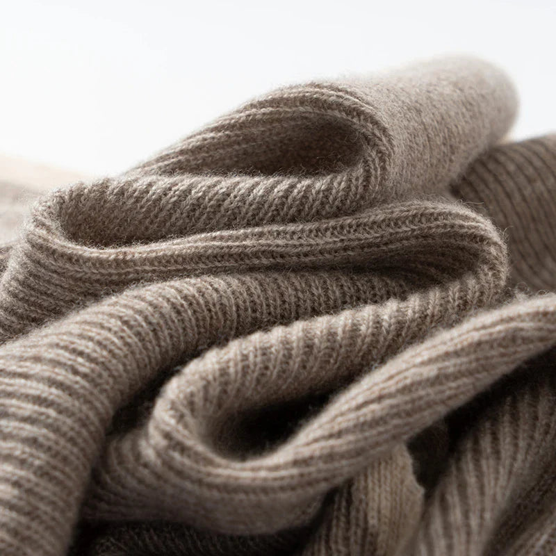 Arvanna Bufanda de punt triangular – Bufanda de dona de punt calent amb disseny elegant i confort suau per a l'hivern