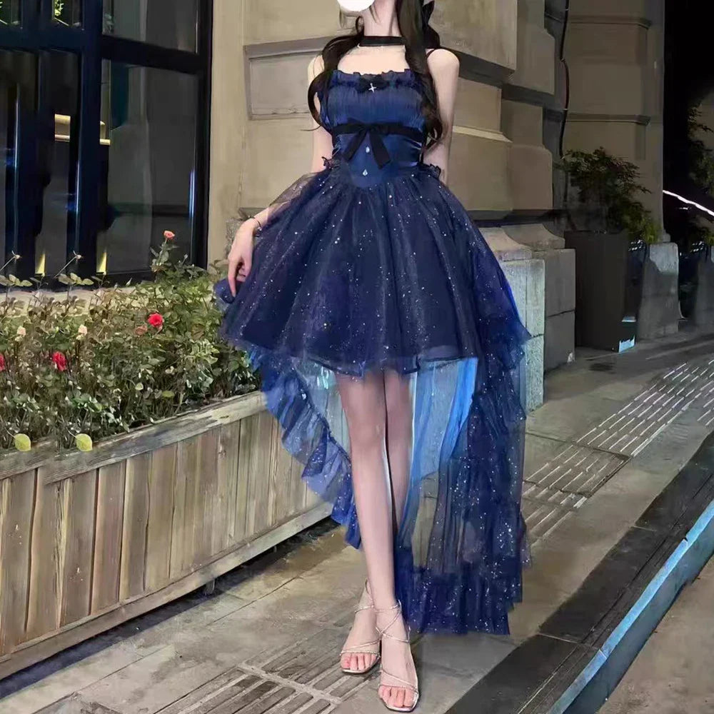 Sorelle Elegante Zomerjurk  – Elegante Damesjurk met Tailleomslag, Luchtig Katoen & Sprankelende Details voor Zomerse Stijl