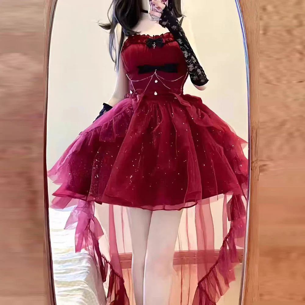 Sorelle Elegante Zomerjurk  – Elegante Damesjurk met Tailleomslag, Luchtig Katoen & Sprankelende Details voor Zomerse Stijl