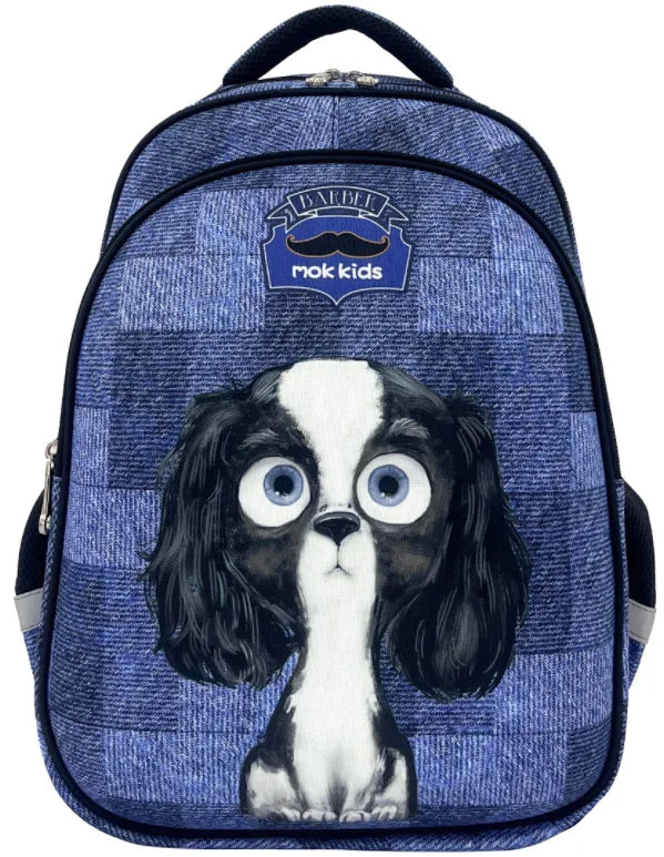 KickPack – Mochila para nenos con carcasa dura con USB e deseño de fútbol