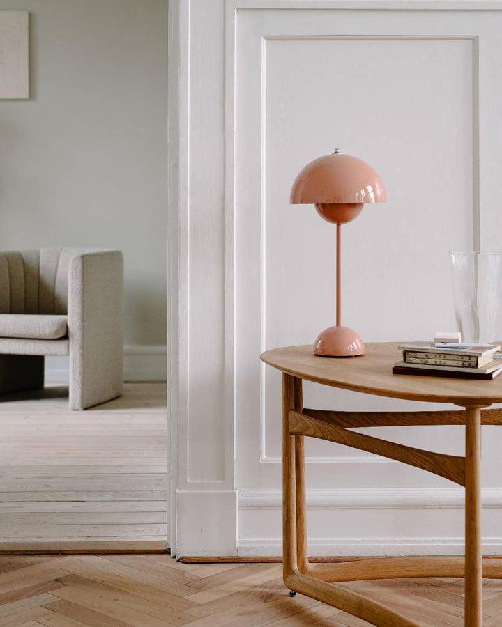 Lumiretro Umbrilight Tafellamp – Retro Lampenkap, Warm LED Licht & Klassieke Stijl