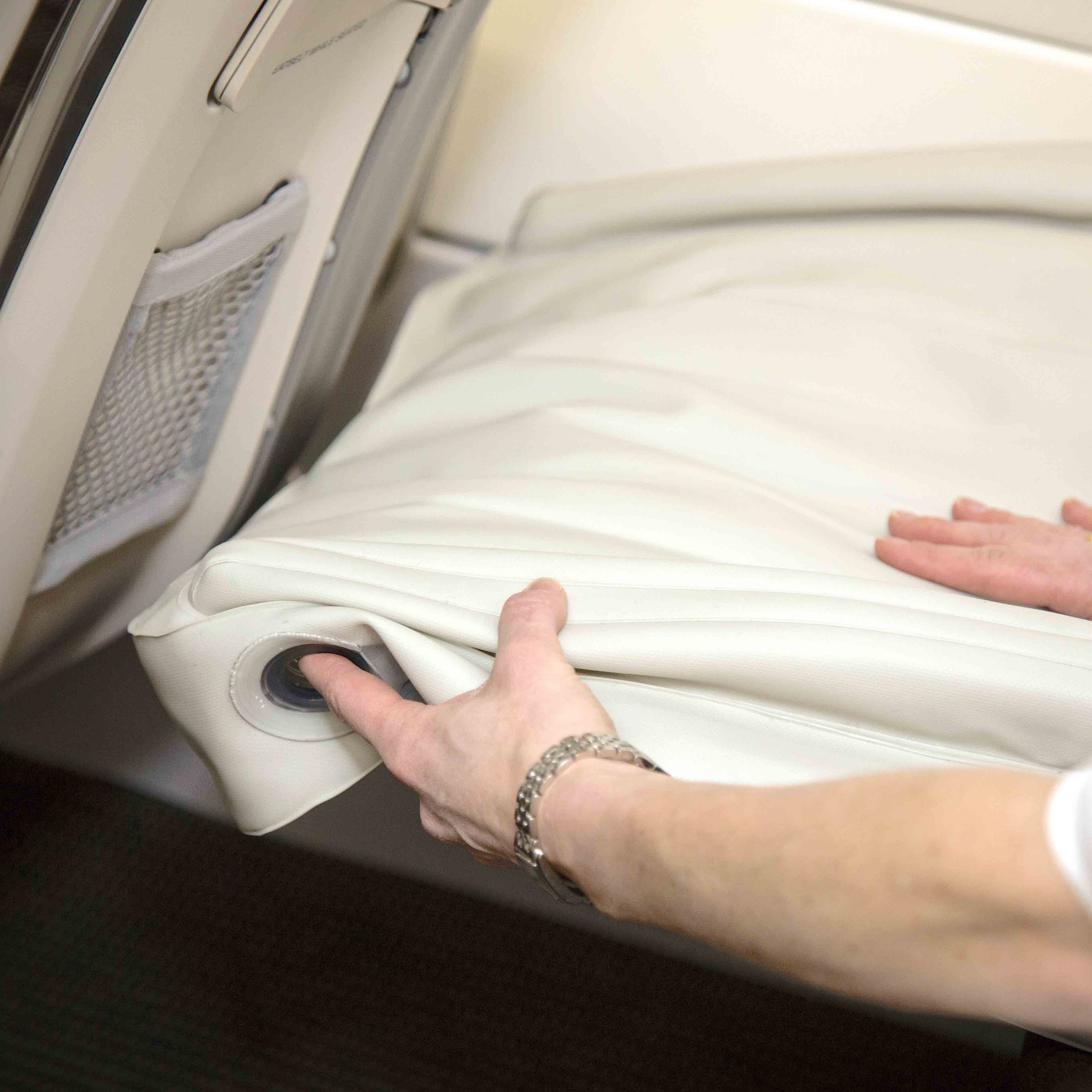 Dreamio – Kinderluchtbed reismatras droomzacht & compact voor onderweg