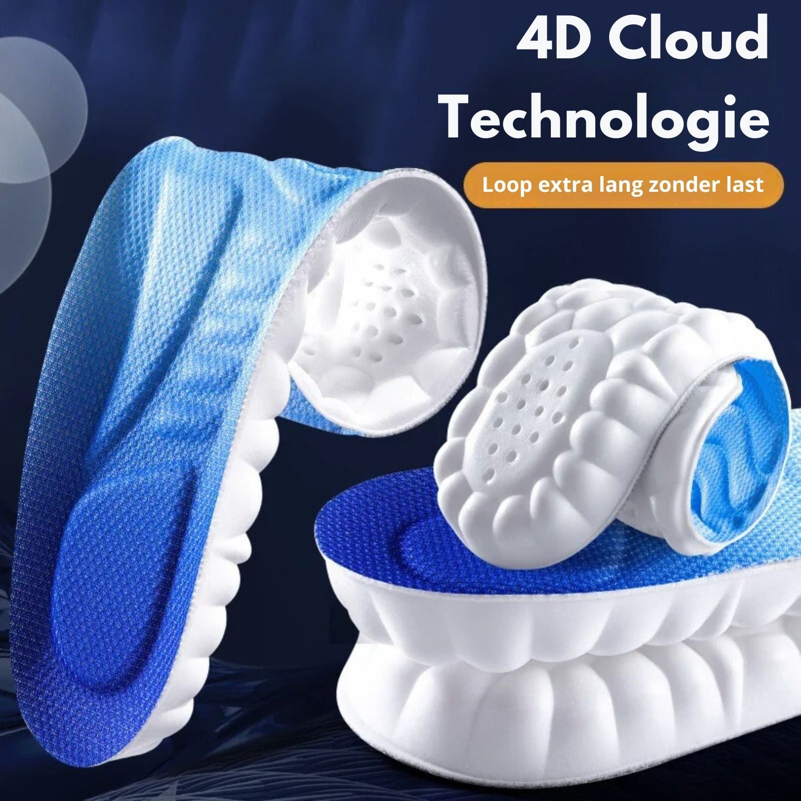 Solevia – Plantilles 4D amortiment i suport de l'arc del peu – esportiu i ús diari