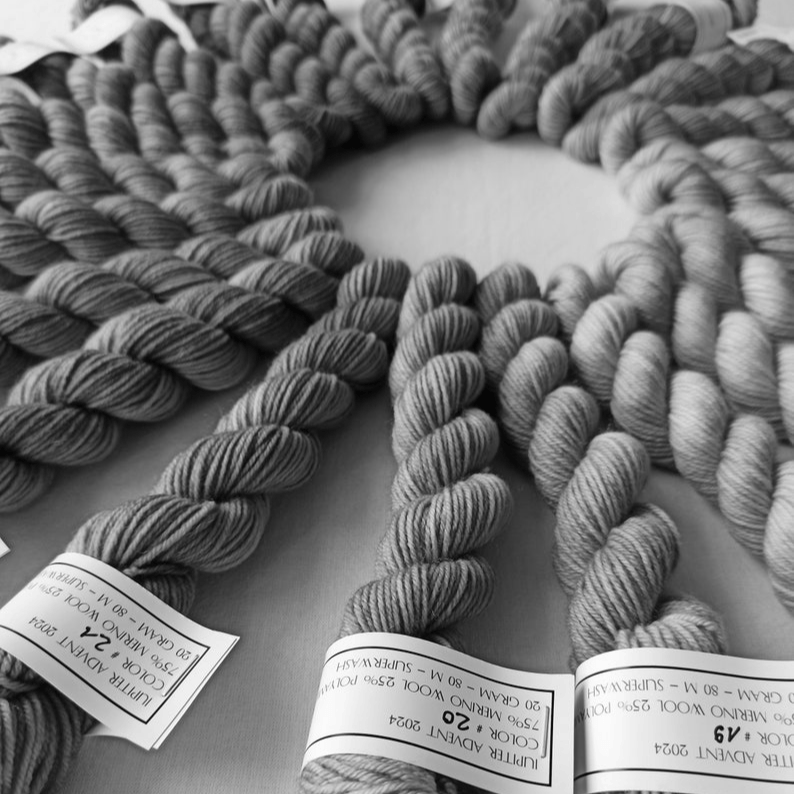 WoolMagic – Calendari d'advent amb 24 sorpreses de llana – Per a fans del tricot i el ganxet