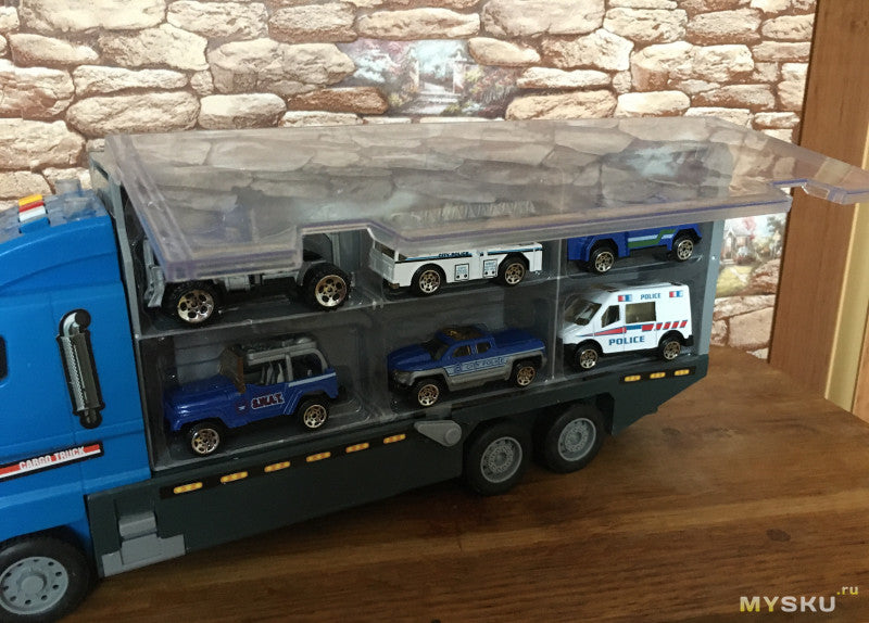 Constructo – Speelgoed bouwvoertuigen set met kraan, graafmachine & kiepwagen