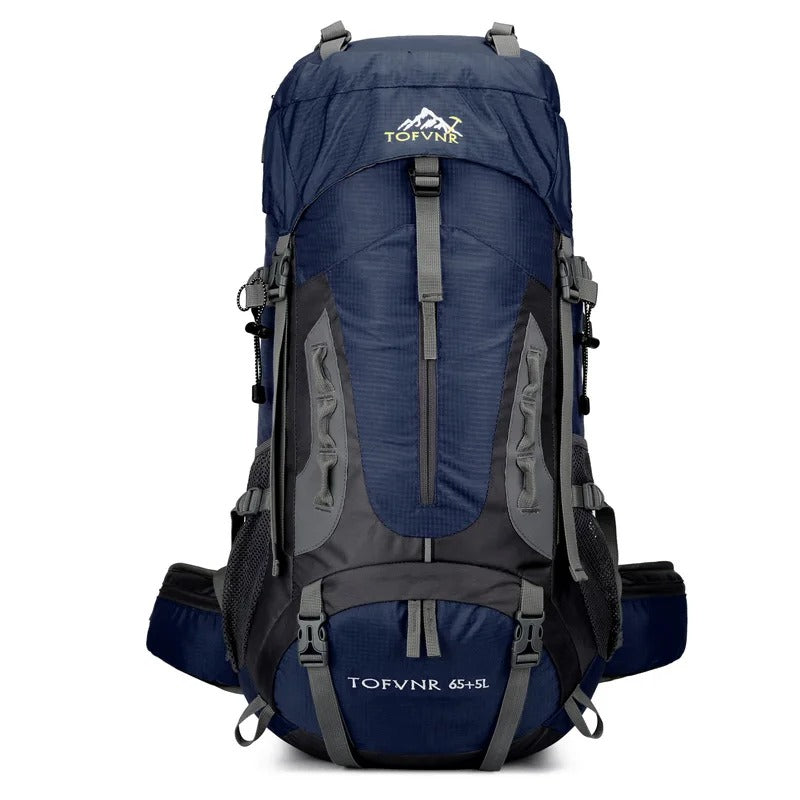 TrailForge 65L Waterdichte Rugzak – Duurzame Outdoor Rugzak met Comfort & Grote Capaciteit