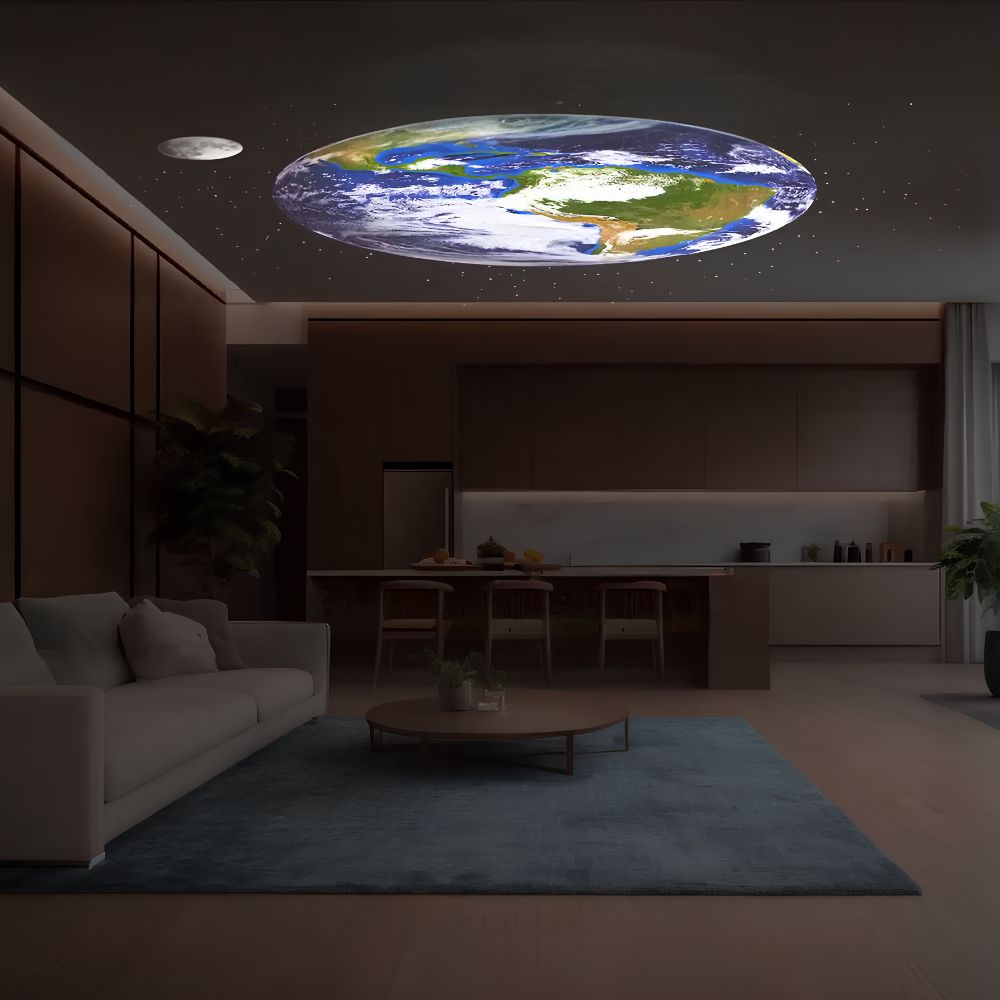Lámpara Proxector AstroGlow – Proxector de ceo estrelado con 19 patróns e luz LED relaxante