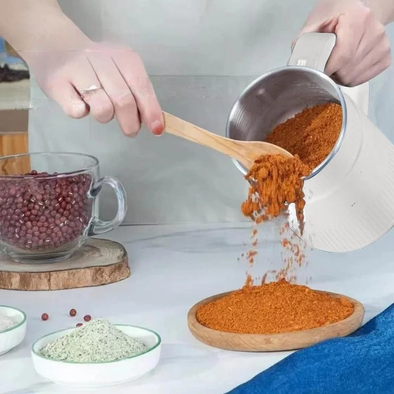 Molvita Muíño de grans – Muíño eléctrico de grans para fariña fresca, sementes e grans de café