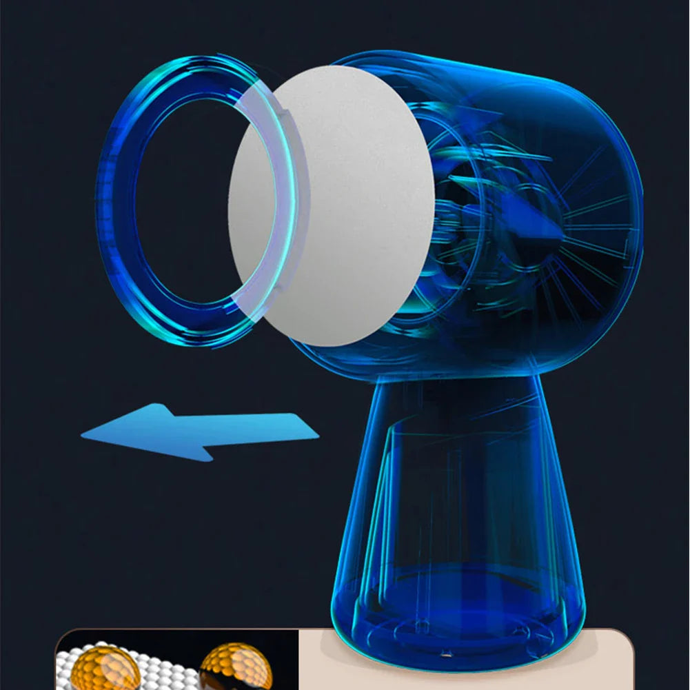 Breezino – ventilador de cociña USB silencioso e portátil – Gourmet e BBQ interior