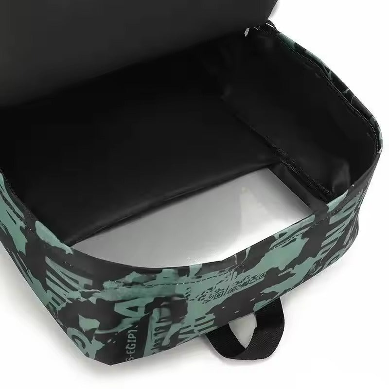 Nomadia – Conxunto de mochila lixeira de 3 pezas transpirable – escola e exterior