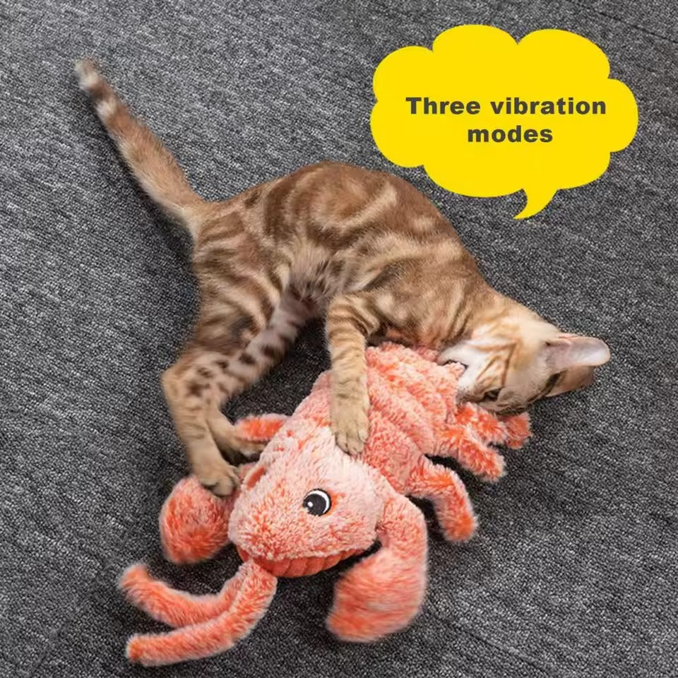 Pawrio – Lagosta a abanar Brinquedo para cães interativo & durável