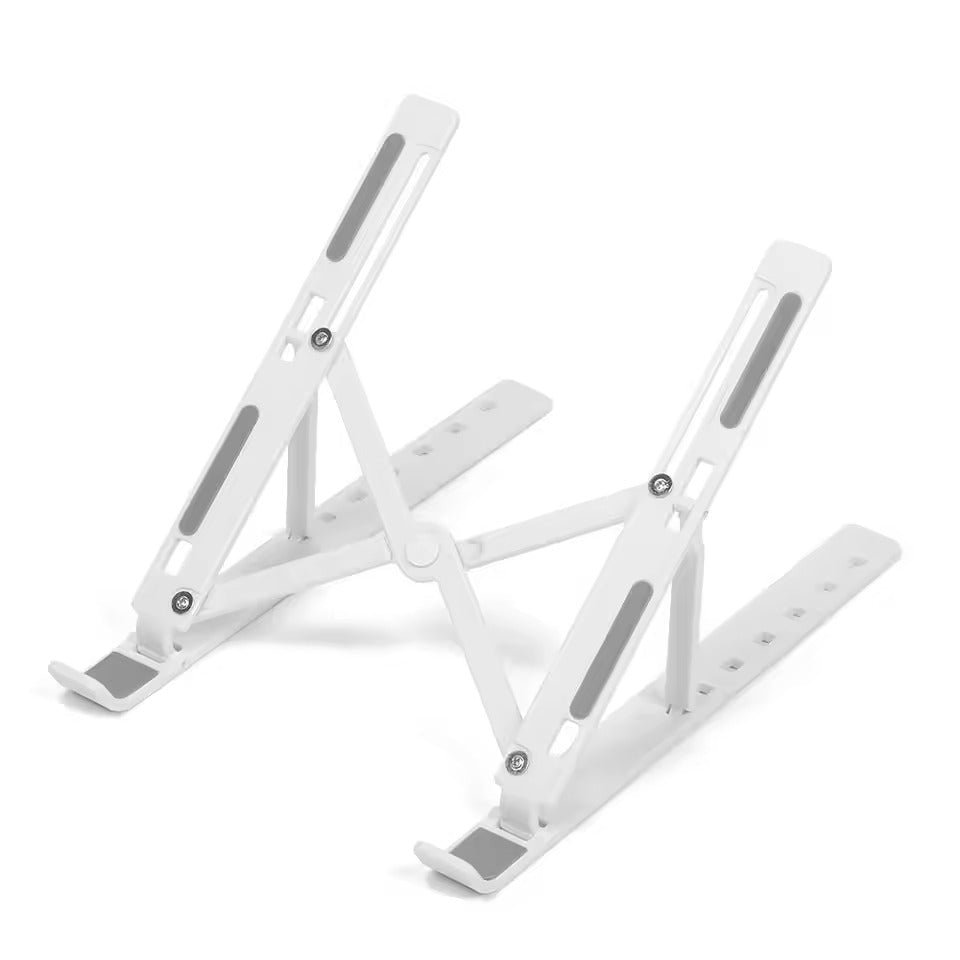 FlexiDesk – Soporte de portátil axustable 10–15" para casa e viaxes