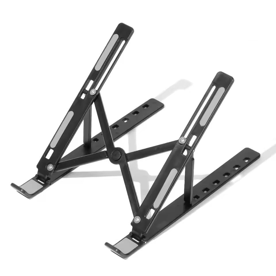 FlexiDesk – Soporte de portátil axustable 10–15" para casa e viaxes