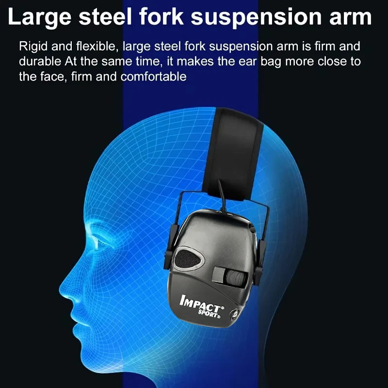 Aurexon Protecció auditiva – Protecció auditiva electrònica amb 23 dB d'atenuació i micròfons