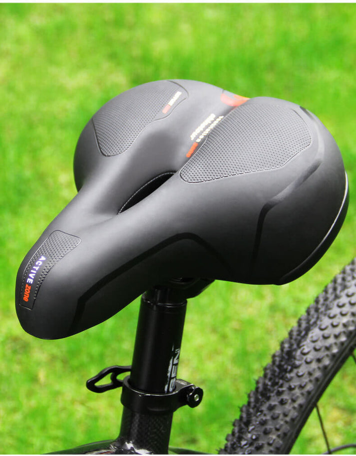 Velora Cloud Comfort Pro Asento de bicicleta – Asento ergonómico de xel para andar en bicicleta sen dor
