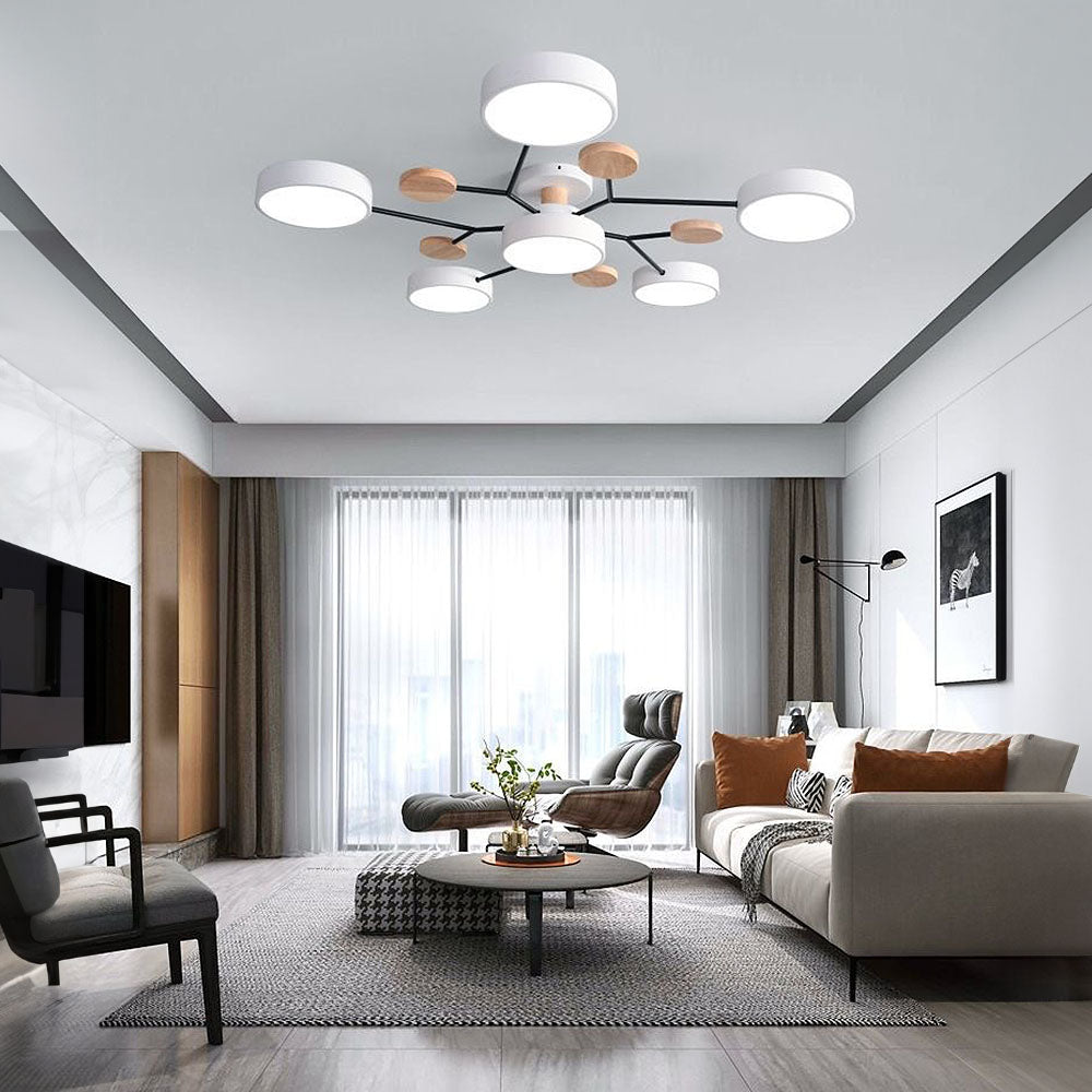 Plafondlamp LED – Modern Rond Design met Keuze uit Lichtkleur &amp; Maten