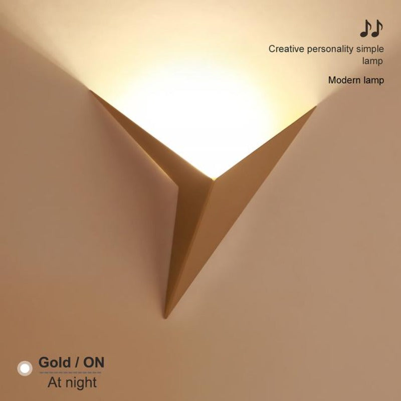 Origana Wandlamp – Modern Geometrisch Origami-Design met Warm of Koel LED-Licht