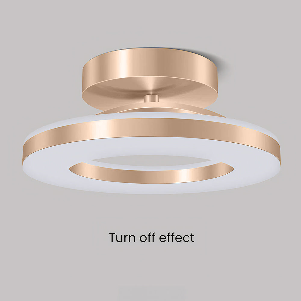 Aurion Plafondlamp – Luxe Gouden Design van IJzer met Energiezuinige LED-Verlichting