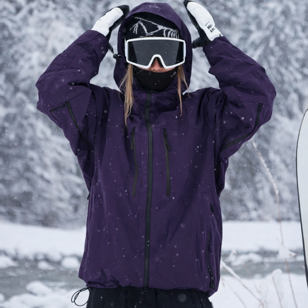 Unisex Ski- en Snowboardjas – Winterjas met Capuchon en Ventilatie Vestragear