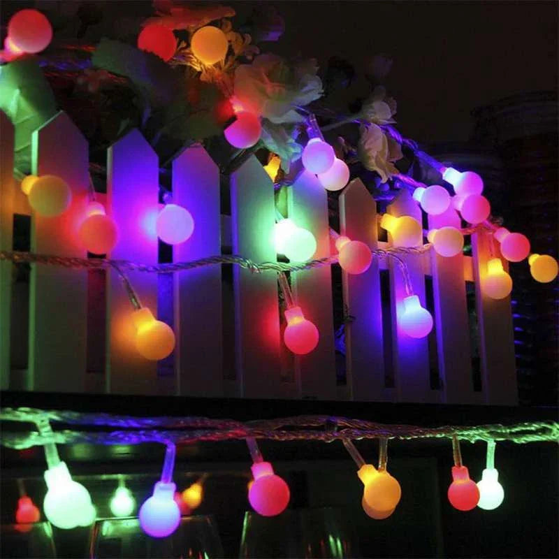 Solaro – Guirnalda solar de luces 10m con iluminación exterior LED colorida IP65