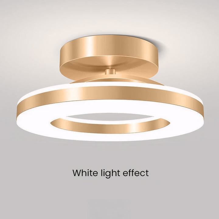 Aurion Plafondlamp – Luxe Gouden Design van IJzer met Energiezuinige LED-Verlichting