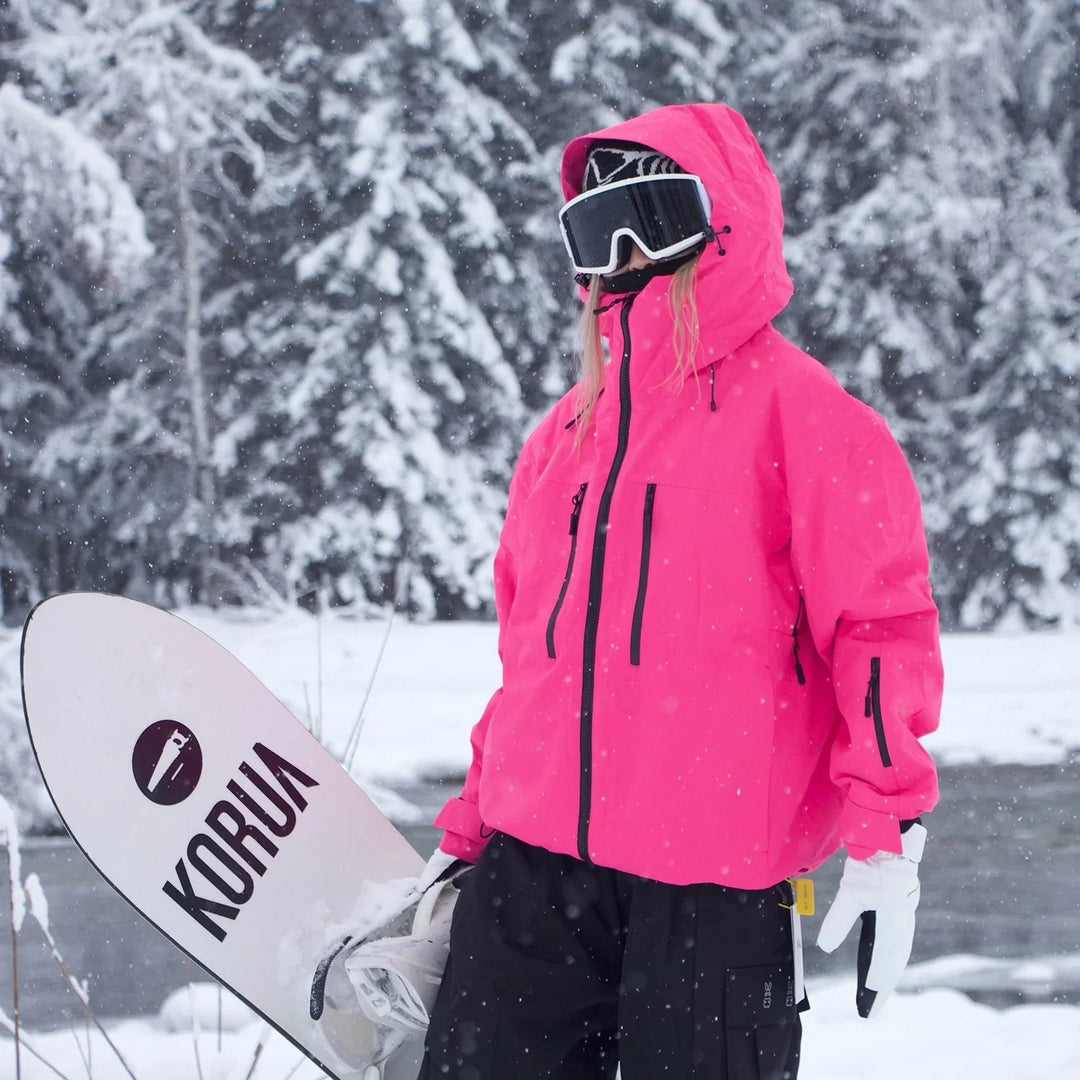Unisex Ski- en Snowboardjas – Winterjas met Capuchon en Ventilatie Vestragear