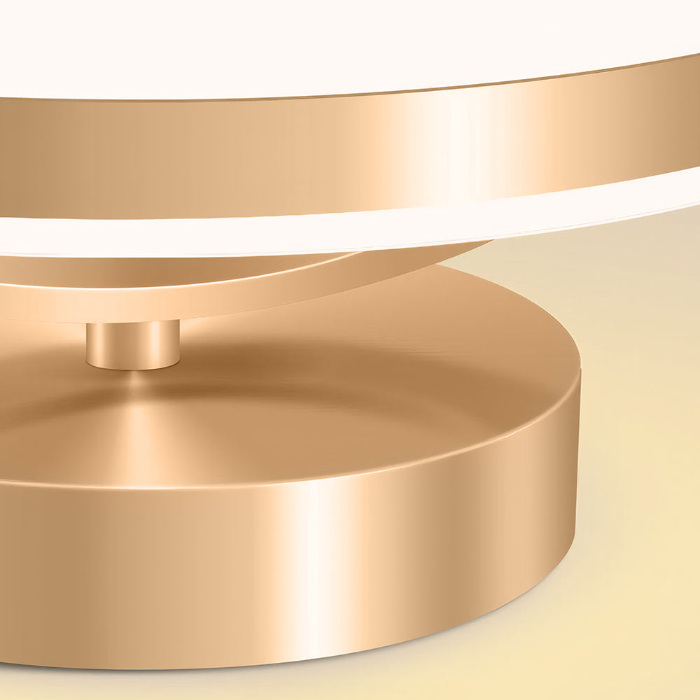 Aurion Plafondlamp – Disseny daurat de luxe de ferro amb il·luminació LED eficient energèticament