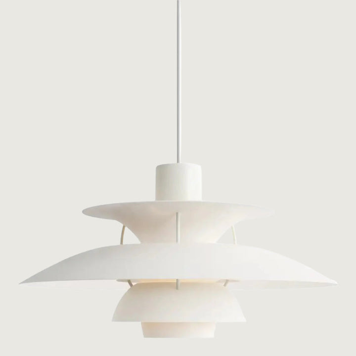 Lunaris plafondlamp – Moderne metalen hanglamp met dimbare LED &amp; strak minimalistisch ontwerp