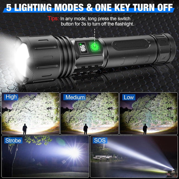 100000 lumen zaklamp 1