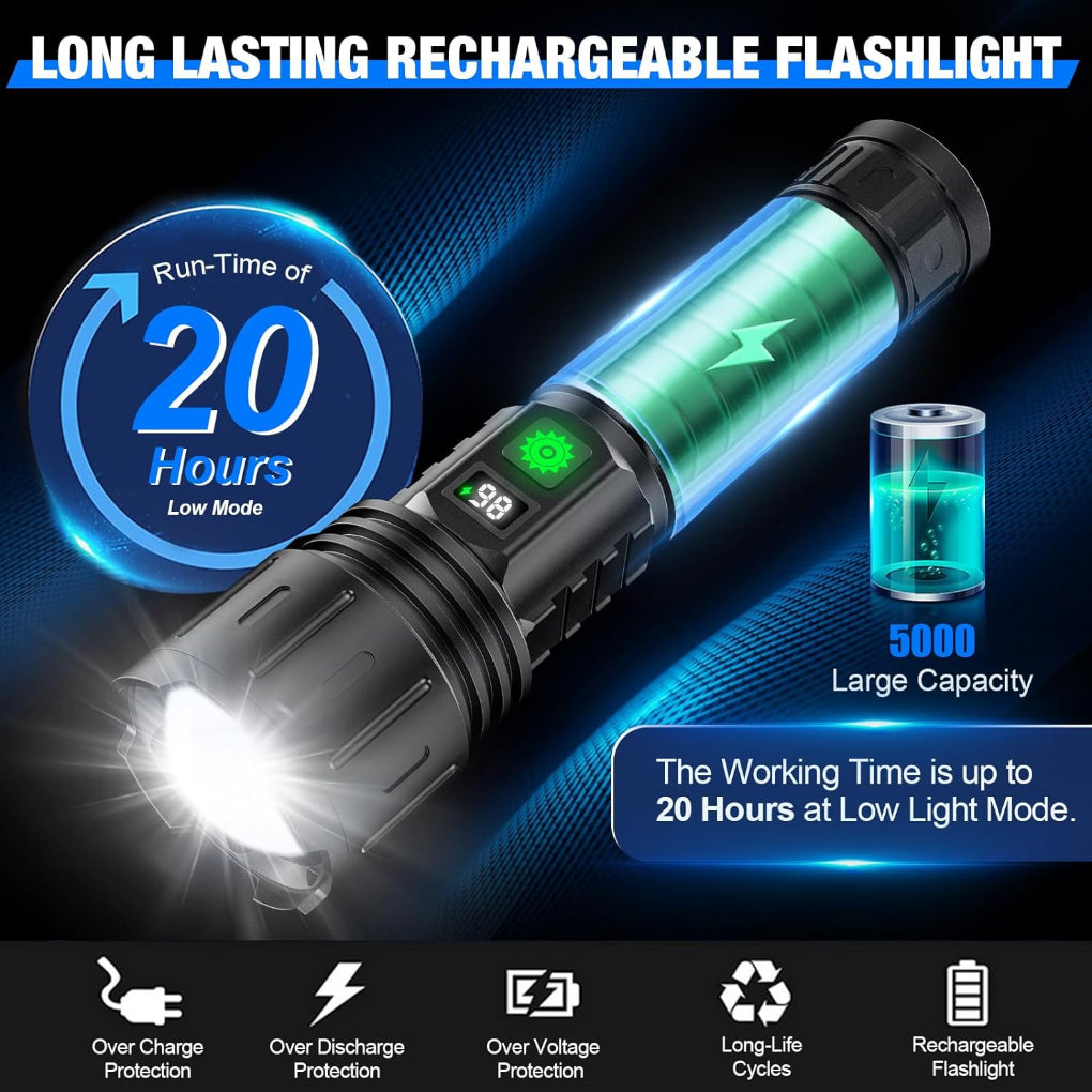 100000 lumen zaklamp 3